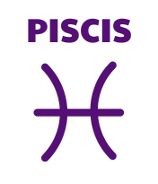 Simbolo signo de Piscis